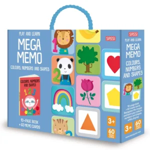 Játssz és Tanulj! MEGA Memória- Számok, Színek, Formák | Sassi
