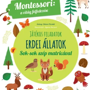 Erdei állatok - játékos feladatok, Montessori