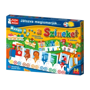 Játszva megismerjük a színeket