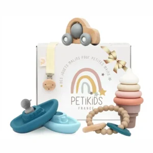 Petikids Montessori korai tanulási készlet - kék, bézs